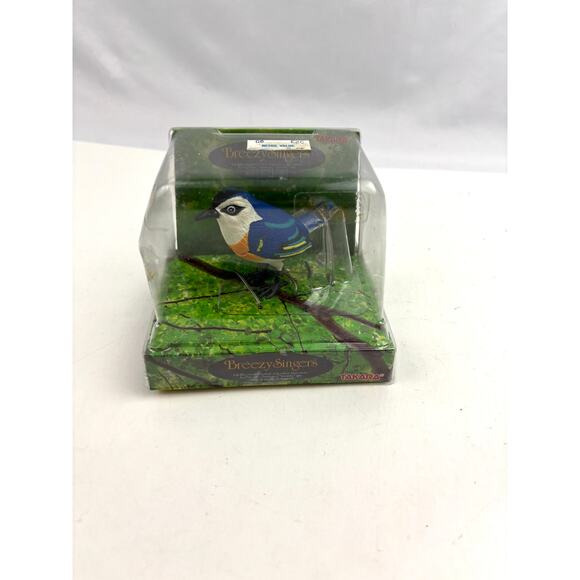 Vintage Breezy Singers Blue Bird Nuthatch Takara 1991 Motion Activated NEW - Picture 10 of 12
